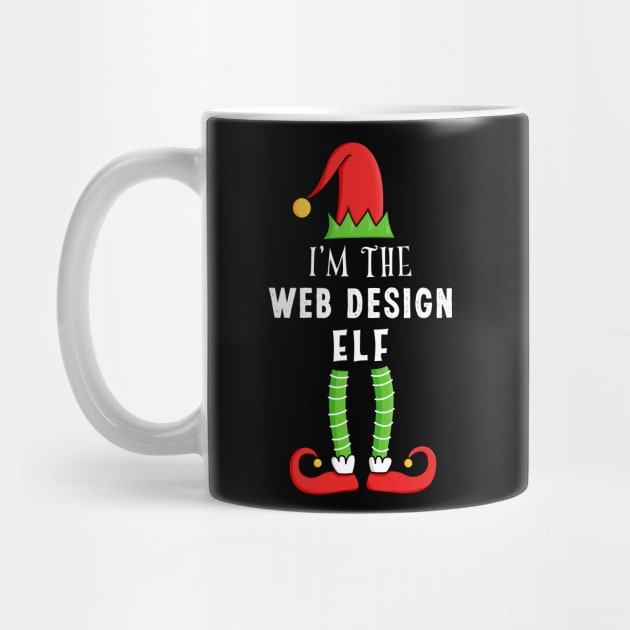 Web Design Elf Christmas Matching Family Gift by qwertydesigns